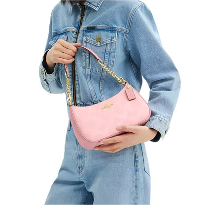 Teri Shoulder Bag In Signature Canvas