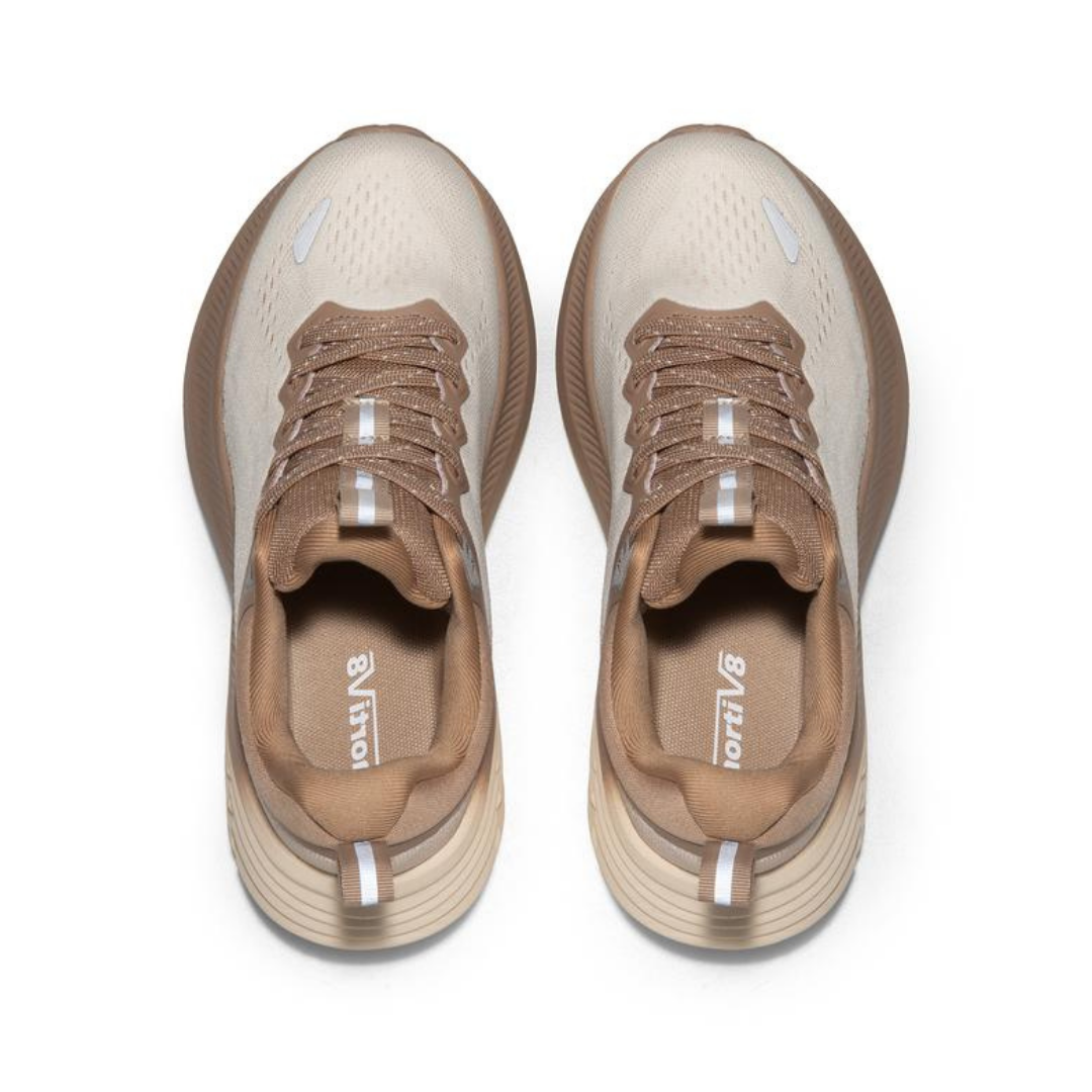 Beige/khaki Mesh Running