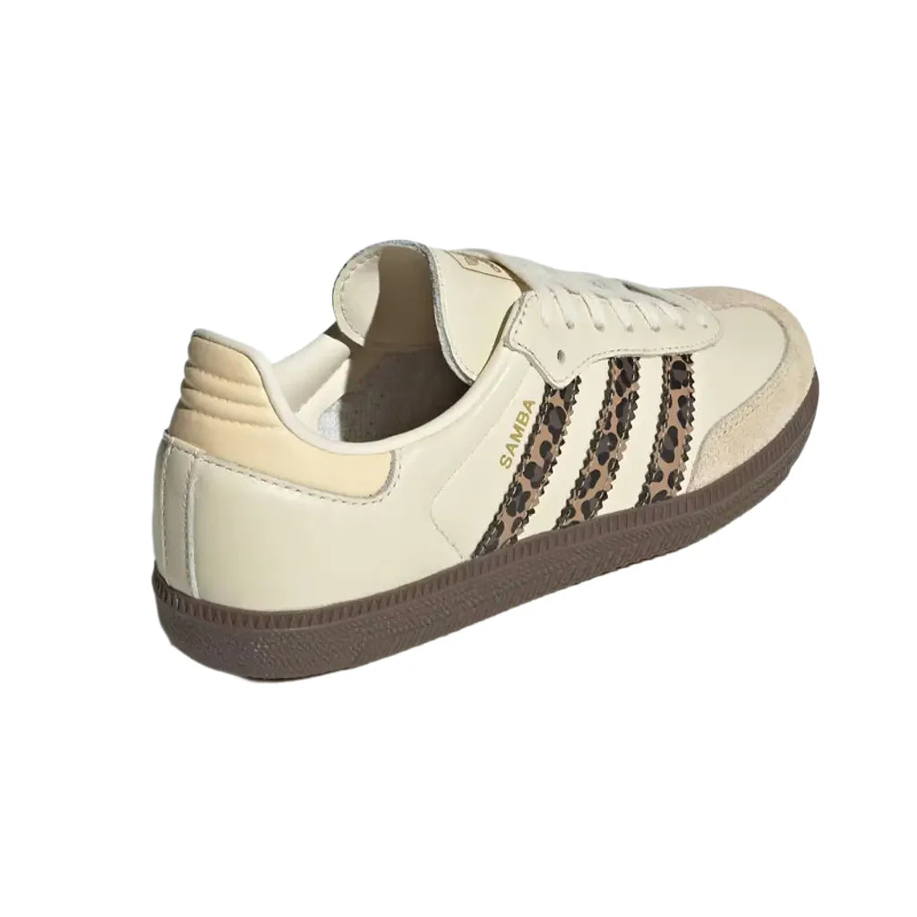 Samba OG GS Leopard Cream White